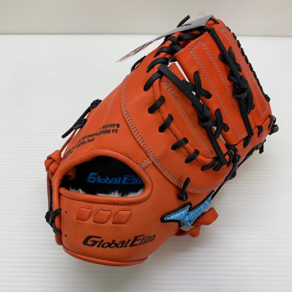 8913）ミズノ　ジュニア用？　軟式ファーストミット・グローブ　１塁手用　右投げ ミズノ MIZUNO グローバルエリート 少年軟式 子ども ファーストミット