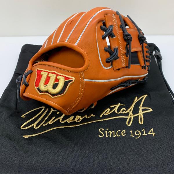 ウィルソン Wilson ウィルソンスタッフ Wilson Staff WBW104319 硬式 大人 一般 内野手用 グローブ グラブ 右投げ  タグ付き グローブ袋付き 野球 8750 ウィルソン Wilson ウィルソンスタッフ Staff WBW104319 硬式 大人