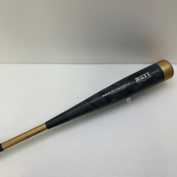 ゼット ZETT MONSTER B.C.BLACKCANNON 軟式 大人 一般 FRP製バット