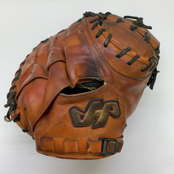 ハタケヤマ HATAKEYAMA 硬式 大人 一般 キャッチャーミット 捕手 グローブ グラブ 右投げ 中古品 野球 1110