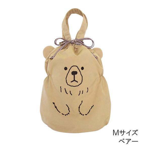 即出荷 ベアー バッグ 巾着 かわいい トートバッグ レディース ミニバッグ ポーチ 巾着袋 小物入れ 動物 巾着バッグ M Ile 0012 インテリアカンパニー ピクニックと雑貨のピッチ 通販 Yahoo ショッピング