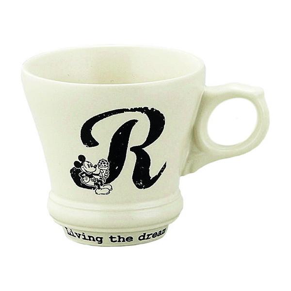 即出荷 R マグカップ おしゃれ 電子レンジ対応 食洗機対応 マグ カップ コップ ミッキー かわいい ディズニー アンティークイニシャルマグ 3216 07 三郷陶器 ピクニックと雑貨のピッチ 通販 Yahoo ショッピング