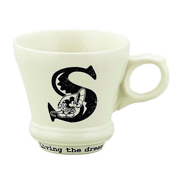 即出荷 S マグカップ おしゃれ 電子レンジ対応 食洗機対応 マグ カップ コップ ミッキー かわいい ディズニー アンティークイニシャルマグ 3216 08 三郷陶器 ピクニックと雑貨のピッチ 通販 Yahoo ショッピング