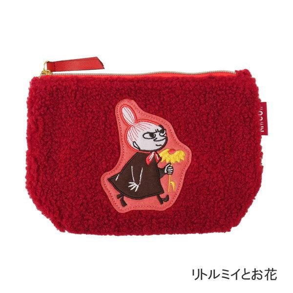 即出荷 リトルミイとお花 ポーチ レディース 小物入れ 化粧ポーチ おしゃれ ボア もこもこ 秋 冬 キャラクター ムーミン ボアポーチ Mm2137 スモールプラネット ピクニックと雑貨のピッチ 通販 Yahoo ショッピング