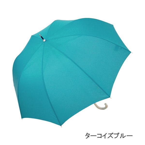 即出荷 ターコイズブルー 雨傘 レディース おしゃれ ジャンプ傘 レディース雨傘 60cm ワンタッチ ドーム型 かわいい 傘 ドームスタイル 花手元無地 Ftw 009 ピクニックと雑貨のピッチ 通販 Yahoo ショッピング