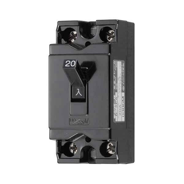 【 特 長 】● 設置用のビス2本付きです。【 仕 様 】■ 適合電線：φ1.6〜φ2.6Cu（銅）／5.5mm2■ 端子仕様：ソルダレス端子（当座金付）■ 極数：2P■ 定格電圧：AC100/200V■ 定格電流：20A※ この商品は電気...