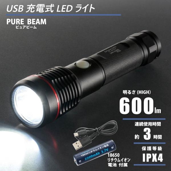 LED懐中電灯 ジェフコム PLRX-72U LEDパランドルRX(充電式・ツインアイタイプ） PLRX-8M | 照明