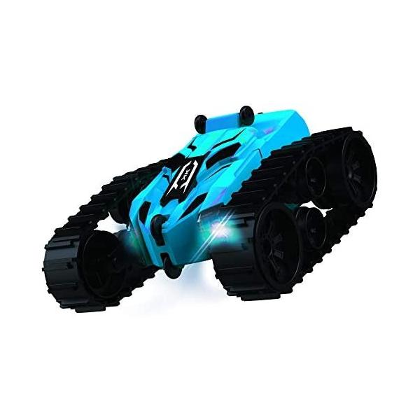 40mhz R C アクションバギー キャタピラ クレイジー 青 電動ラジオコントロール 戦車型スタントカー Cacr B 3480 Supersport Tn