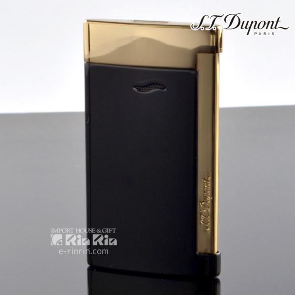 北*1様 S.T. Dupont ゴールド ブラック ライター Biggy Golden Shiny Black Lacquer - Luxury Lighter | S.T. Dupont