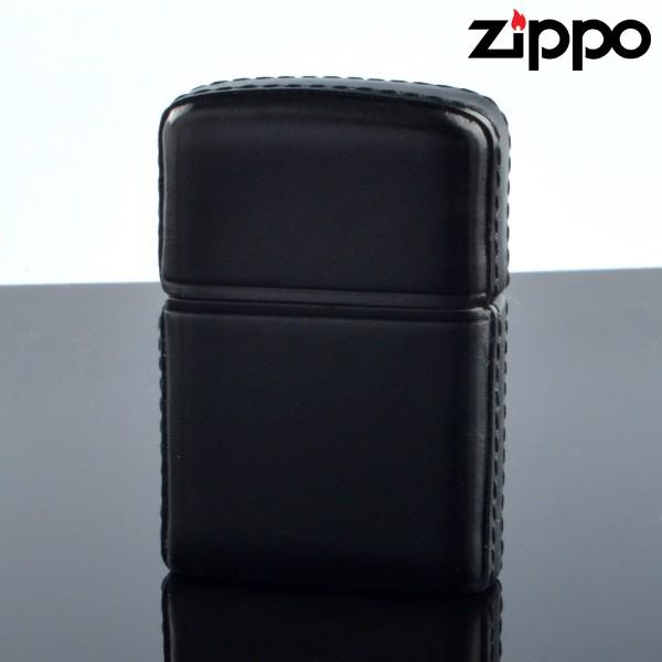 Zippo ジッポライター zp629629 ZP松阪牛革巻 ブラック 松阪牛レザー オイルライター