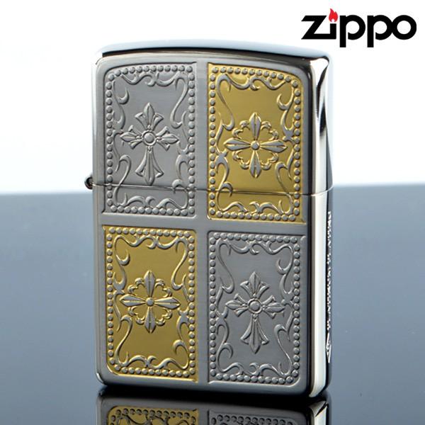 Zippo 2ptg-cro Double Cross _uNX v`i S[h ʉH Wb|C^[