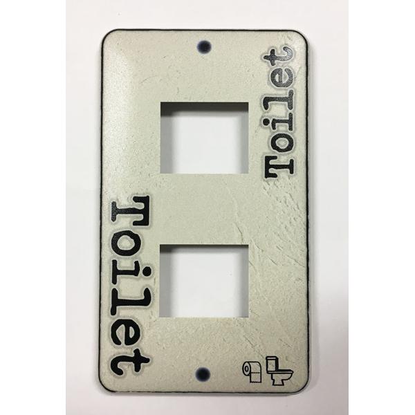 電気 スイッチカバー スイッチプレート 新生活 おしゃれ トイレ2 Toilet2 2つ穴 Buyee Buyee 提供一站式最全面最專業現地yahoo Japan拍賣代bid代拍代購服務 Bot Online