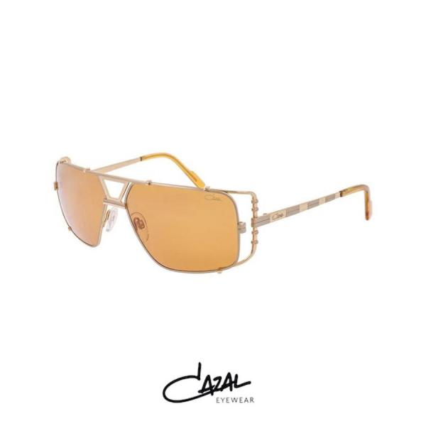 Cazal カザール ゴールド サングラス　美品 カザール CAZAL サングラス レディース メンズ （ゴールド/デミ