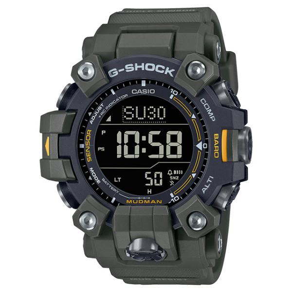 美品 カシオ GW-9500-3JF カーキ マッドマン G-SHOCK G-SHOCK CASIO カシオ ジーショック GW-9500-3JF MUDMAN マッドマン
