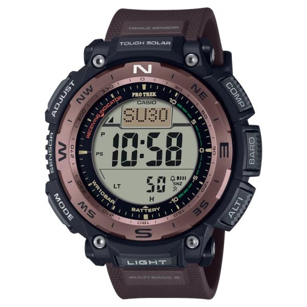 【美品】カシオ プロトレック　PRO TREK PRW-3400Y　電波ソーラー PRO TREK CASIO カシオ プロトレック PRW-3400Y-5JF クライマーライン