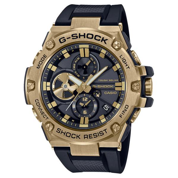 【美品・ ケース付き】カシオ／G-SHOCK GST-B100／ソーラーQZ 美品・ ケース付き】カシオ／G-SHOCK GST-B100／ソーラーQZ