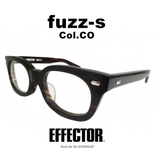 EFFECTOR エフェクター メガネ ウェリントン フレーム fuzz-s ファズ  