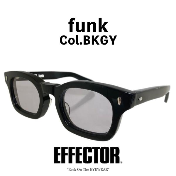 EFFECTORサングラス funk/ファンク黒×ライトグレー15周年記念モデル EFFECTORサングラス funk/ファンク黒×ライトグレー15周年記念