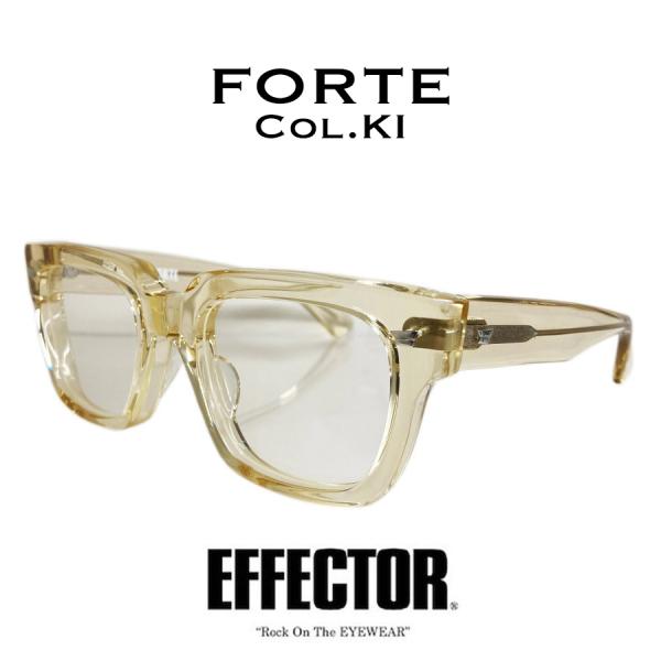 EFFECTOR エフェクター「FORTE/フォルテ」Col.KI 黄イエロークリア 
