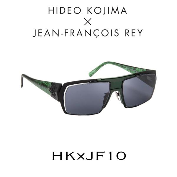 J.F.REY ジェイ.エフ.レイ HK×JF10 Col.4700 GREEN MATTE BLACK+ CAT.3 SOLAR LENSES HIDEO KOJIMA 小島秀夫 サングラス 正規輸入品