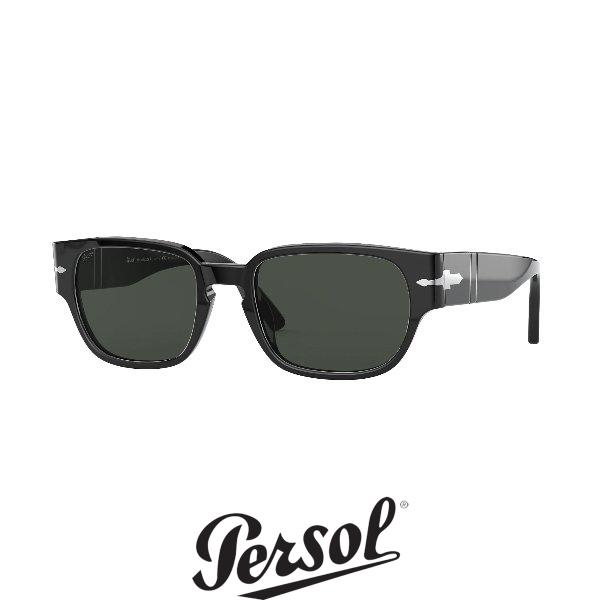 Persol サングラス ブラックレンズ persol（ペルソール） ウェリントンタイプ 3245S Col.95/31 (フレー ム