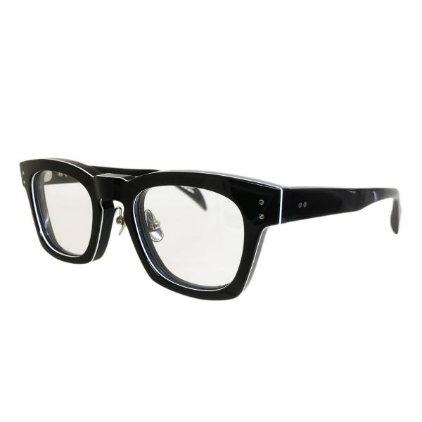 杉本圭 スギモトケイ KS-158 Col.28 ブラック2(白ライン) メガネ