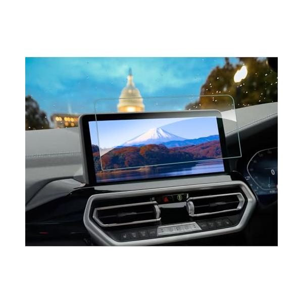 SHAOHAO 強化ガラス BMW X3 G01 BMW X4 G02 2022 (R4)-用の新型 カーナビ 保護フィルム 12.3インチ ナビディスプレイ保