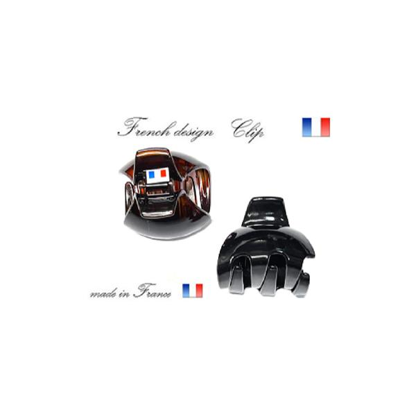フランス製 バンスクリップ  シェルタイプ（4.5ｃｍ）【宅配便のみ】