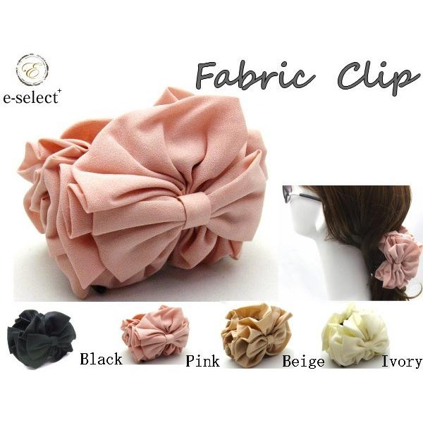 バンスクリップ 布 Fabric バンス シュシュ リボン 宅配便のみ Hj0577 イーセレクト 通販 Yahoo ショッピング