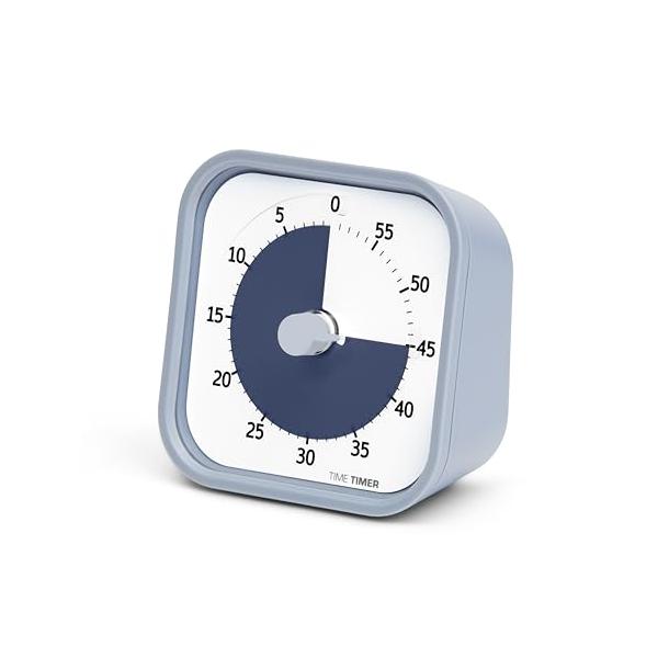 他サイト： Time Timer タイムタイマー(TIME TIMER) 勉強タイマー MOD Home Edition モッド ペールグレー 9cm 60分 学習アラーム TTM9-HPS-Wの商品画像