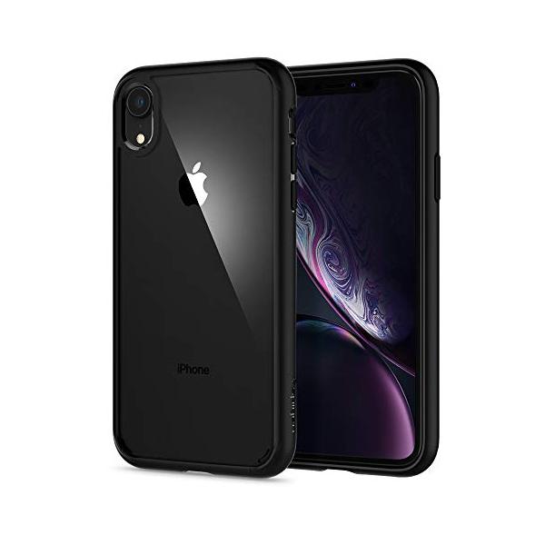 他サイト： Spigen iPhone XR ケース 6.1インチ 対応 背面 クリア 透明 米軍MIL規格取得 耐衝撃 カメラ保護 衝撃吸収 Qi充電 ワイヤレス充電 シュピゲン ウルトの商品画像