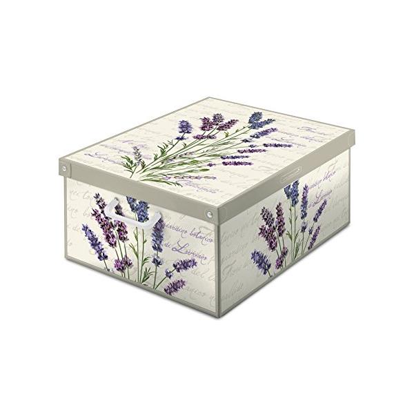 Lavatelliラヴァテッリ 輸入品イタリアン スタッキング コンテナー 収納BOX ラベンダーL LVTBXLVL