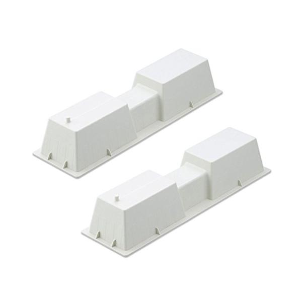 因幡電工 樹脂製エアコン架台 ×2個入 エアコン据付台 LC-360N