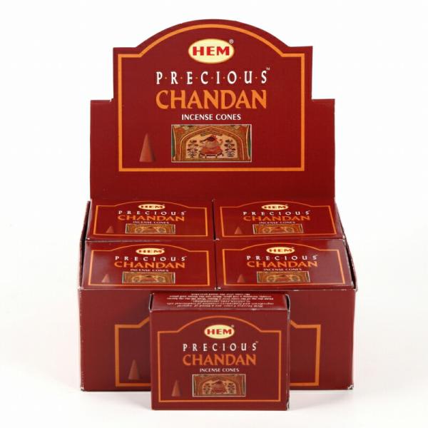 【重要】※沖縄・離島・一部地域につきましては送料990円（税込）がかかりますので予めご了承ください。チャンダンとはヒンドゥー語で白檀(サンダルウッド)を意味します。白檀の上品な香りです！その名の通り白檀ベースのお香で、年齢を問わず大変人気の...