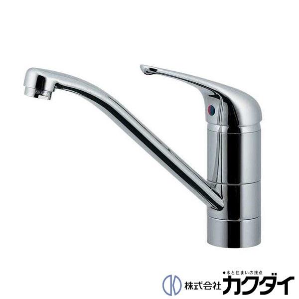 カクダイ 【117-105】 KAKUDAI シングルレバー混合栓 混合水栓 蛇口