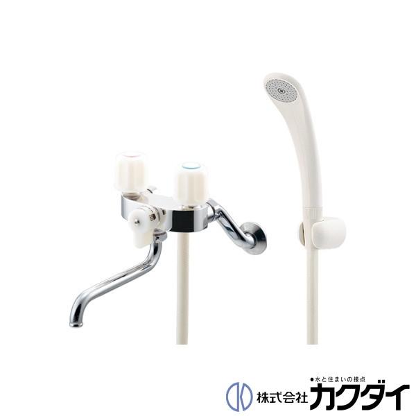 カクダイ KAKUDAI 2ハンドルシャワー混合栓 混合水栓 139-801