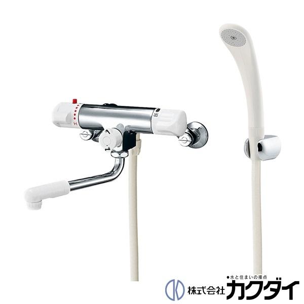 カクダイ 173-132 KAKUDAI サーモスタットシャワー混合栓（逆配管