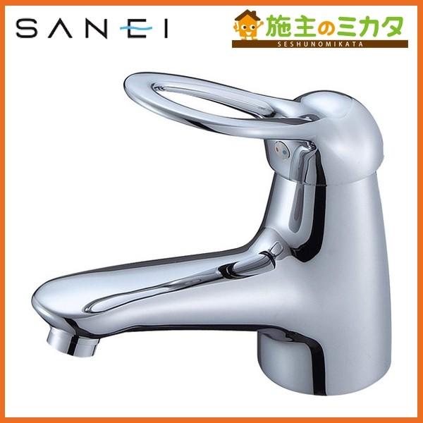 三栄水栓 SANEI K4770NJV-13 シングルワンホール洗面混合栓 混合水栓 