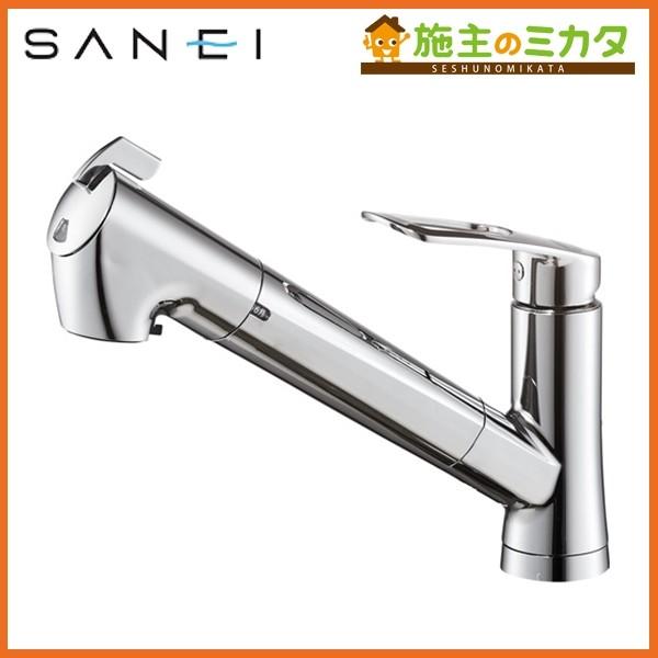 三栄水栓　シングル浄水器付ワンホールスプレー混合栓 K87128EJV-13 シングル浄水器付ワンホールスプレー混合栓 | 商品のご案内
