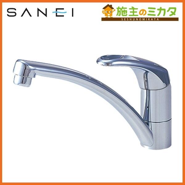 Sanei シングルワンホール混合栓 K876jv 13 水栓金具 価格比較 価格 Com