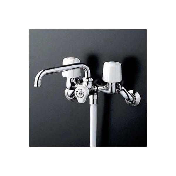 KVK 一時止水付2ハンドルシャワー KF104 (水栓金具) 価格比較 - 価格.com