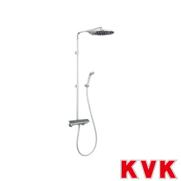 KVK KF3120※ オーバーヘッドシャワー付サーモ 丸型 : 施主のミカタ