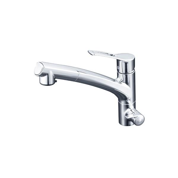 KVK ビルトイン浄水器用シングルシャワー付混合栓 KM5061NSCCK KVK ビルトイン浄水器用シングルシャワー付混合栓 KM5061NSCCK