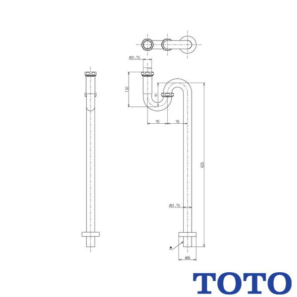 TOTO T7W86 床排水金具 Sトラップ 32mm 未開封 札幌市北区屯田 TOTO 床排水金具 T7W86 32mm Sトラップ : 施主のミカタ Yahoo!店