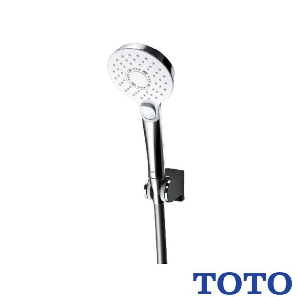 値下 toto シャワーヘッド コンフォートウエーブ　クリックめっき　ホース付き TOTO 在庫あり ホース付シャワーヘッド コンフォートウエーブ
