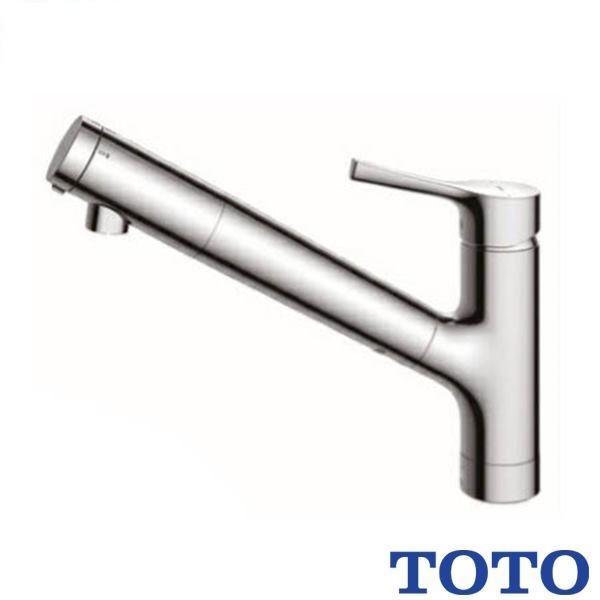 在庫あり TOTO キッチン用水栓金具 TKS05308JA 台付シングル混合水 