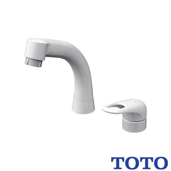 に*こ様 TLS05301J TOTO TLS05301J 洗面用 TOTO スパウト昇降 ホース付き シングル混合水