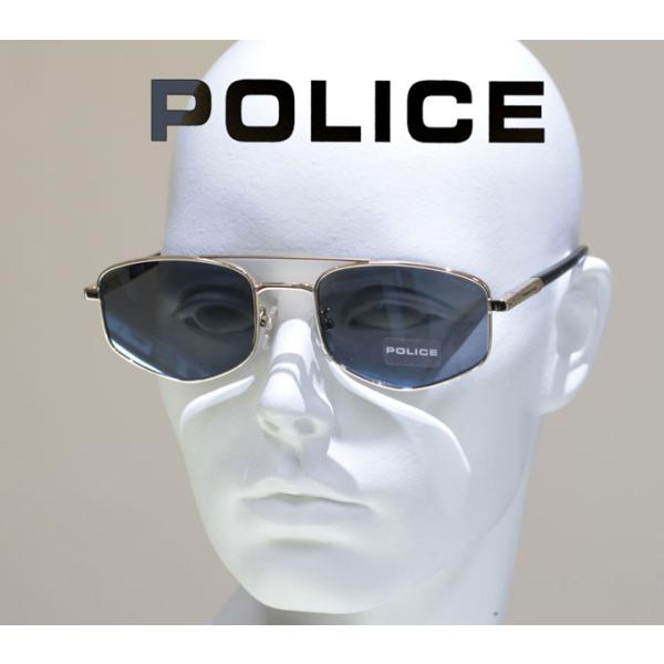 POLICE（ポリス） サングラス 偏光レンズ搭載 SPLQ84 Col 200B 正規品