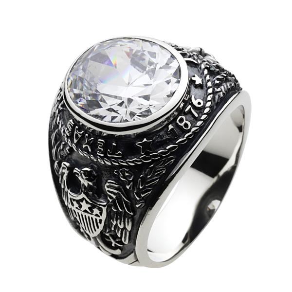 Hide + A&G 八角リング シルバー925 指輪 19.5号 GRAN DEUR ダイヤモンド 八芒星 シルバーリング 15号〜19号 指輪