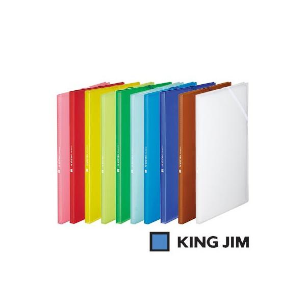 KING JIM（キングジム） クリアーファイル ホルダーイン A4 タテ型